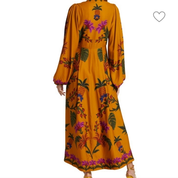 Farm RioTropical Tapestry Maxi Dress NWT - Picture 3 of 4